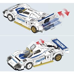 Cada - C55029W - Mazda 787B 242pz 1:24 Cada - C55029W - Mazda 787B 242pz 1:24